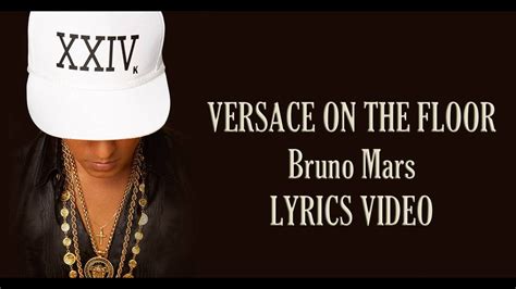 versace n'antro litro canzone|versace lyrics bruno mars.